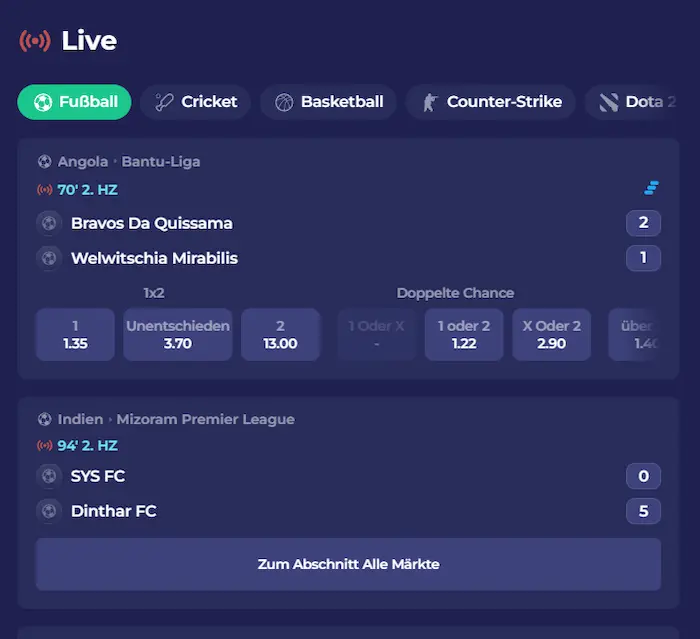 Bruno Casino Bruno Games live-sport