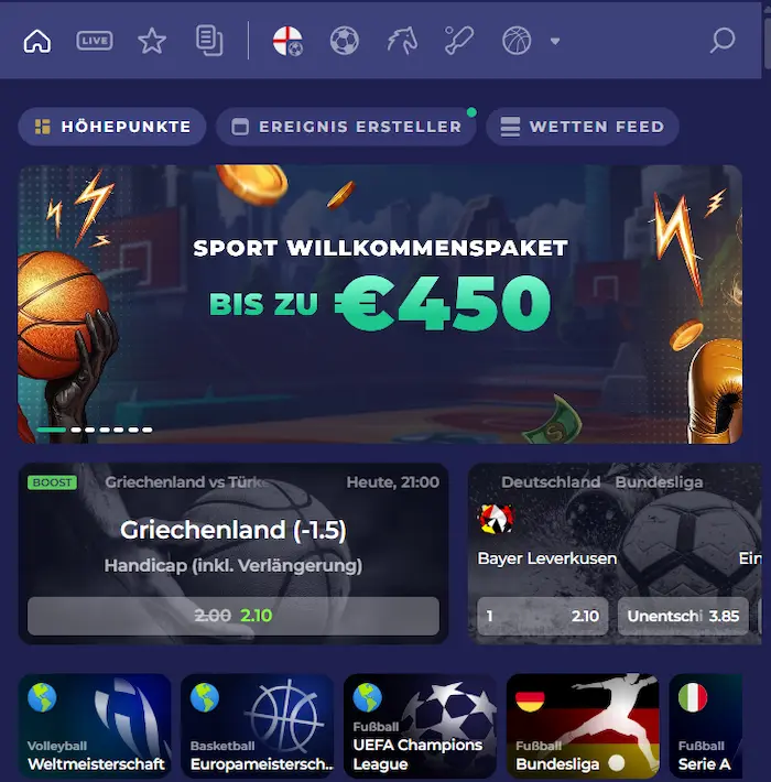 Bruno Casino sport